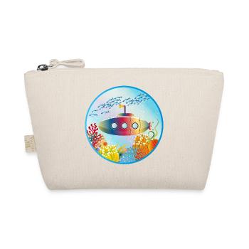 Colorful submarine in tropical coral reef - Organic Pouch - nature - Front