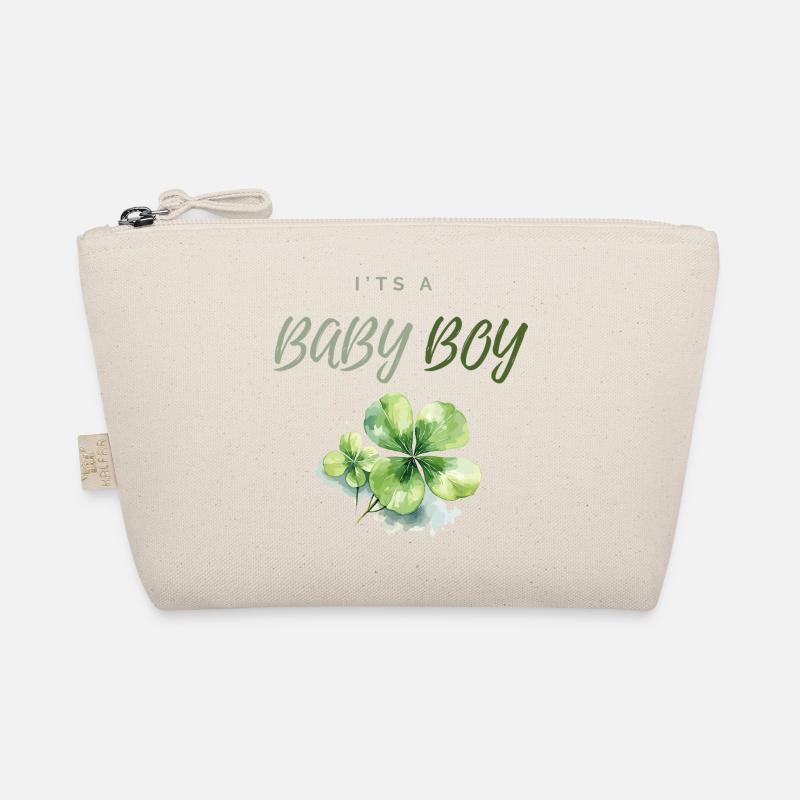 Kleiner Junge - Bio-Täschchen - Natur