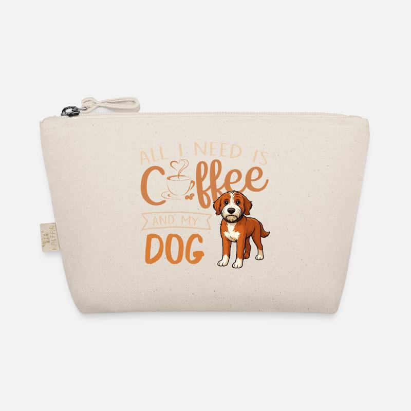 Coffee, dog and me Organic Pouch
