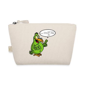 Smart bird - Organic Pouch - nature - Front