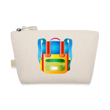 Cartable rétro coloré pour les enfants cool - Trousse biologique - nature - Devant