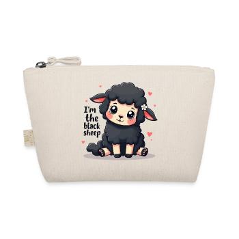 I'm the Black Sheep – and proud of it! - Organic Pouch - nature - Front