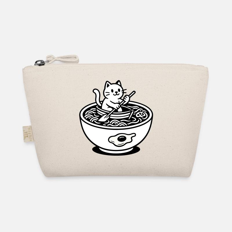 Cute Noudle Soup Cat Bio-Täschchen