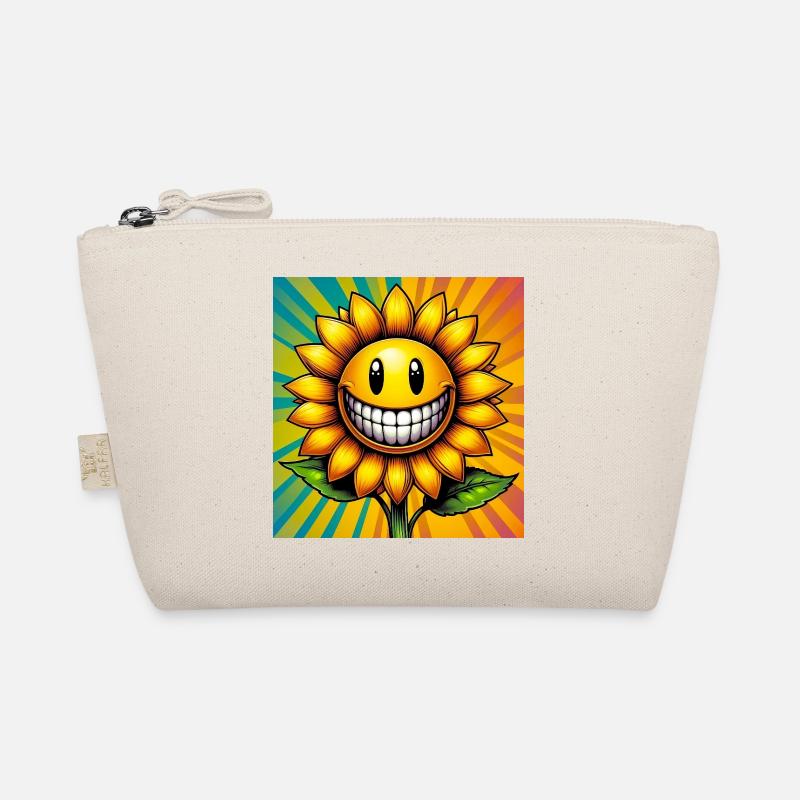 Sonnenblume - Bio-Täschchen - Natur