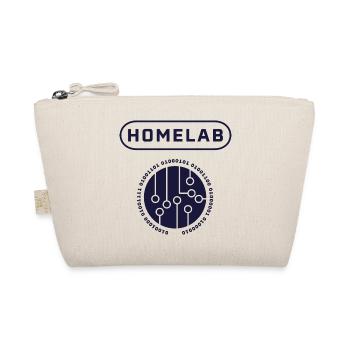 Digital AI Technology Graphic Print - Organic Pouch - nature - Front