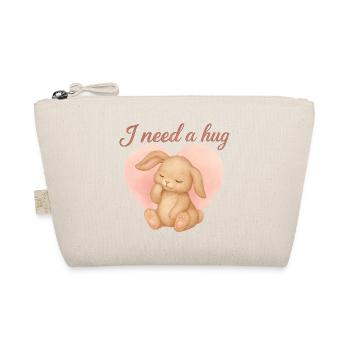 J’ai besoin d’un câlin / Design Y2K / Rétro - Trousse biologique - nature - Devant
