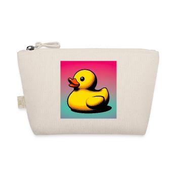 Ente Ente Ente Ente Ente - Bio-Täschchen - Natur - Vorne