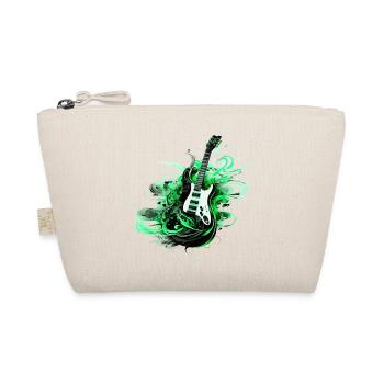 Electric Guitar Guitar Guitarist Music Instrument Rock - Organic Pouch - nature - Front
