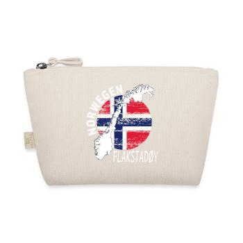 FLAKSTADØY - Bio-Täschchen - Natur - Vorne