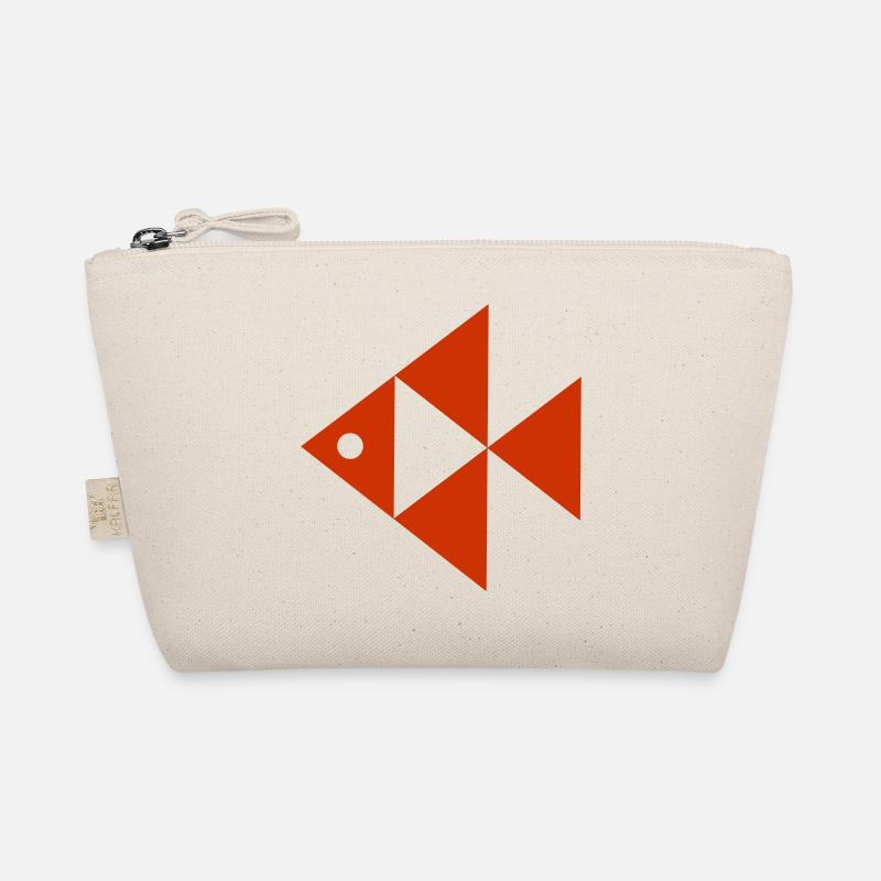 Poisson rétro design géométrique Trousse biologique
