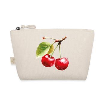 Cerises sur feuilles - Trousse biologique - nature - Devant