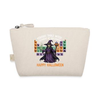 Halloween Witch and Periodic Table Design - Organic Pouch - nature - Front