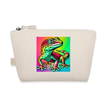 Gecko - Bio-Täschchen - Natur - Vorne