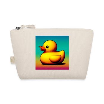 Ente Ente Ente Ente Ente - Bio-Täschchen - Natur - Vorne