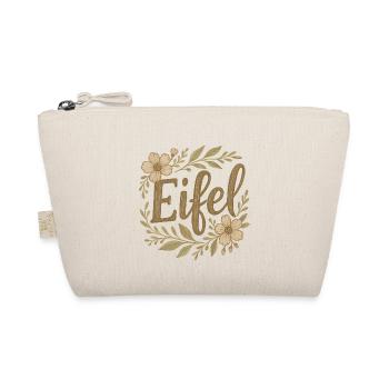 Eifel T-Shirt Wanderlust Natur Berge Outdoor Abent - Bio-Täschchen - Natur - Vorne