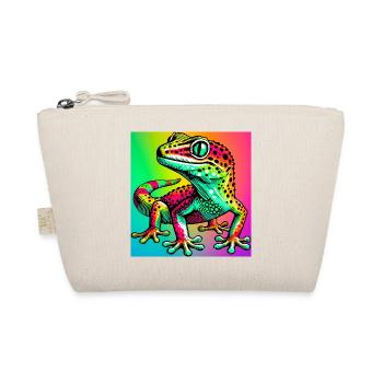 Gecko - Bio-Täschchen - Natur - Vorne
