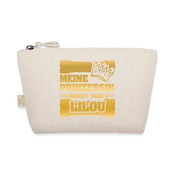 Majestic Princess Saying Lilou - Organic Pouch - nature - Front