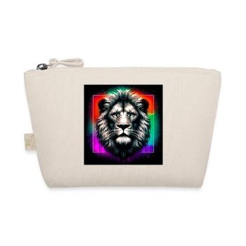 lion - Organic Pouch - nature - Front