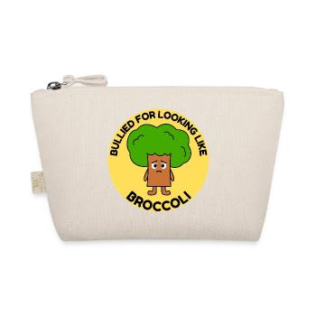 Funny Broccoli Comic Bullying Tree Bullying - Organic Pouch - nature - Front