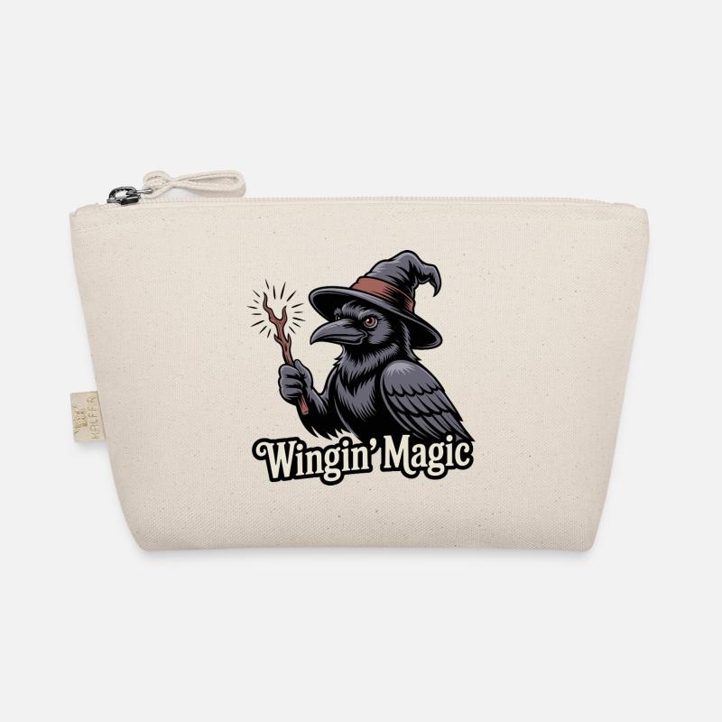 Wingin' Magic Raven Bio-Täschchen