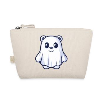 Ours Halloween fantôme - Trousse biologique - nature - Devant