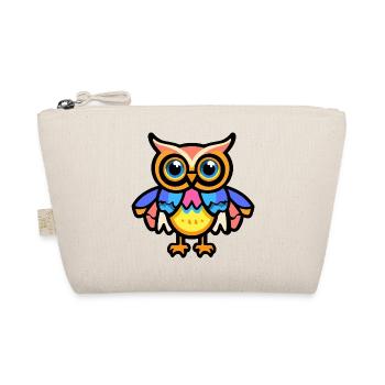 hibou Halloween bande dessinée drôle - Trousse biologique - nature - Devant