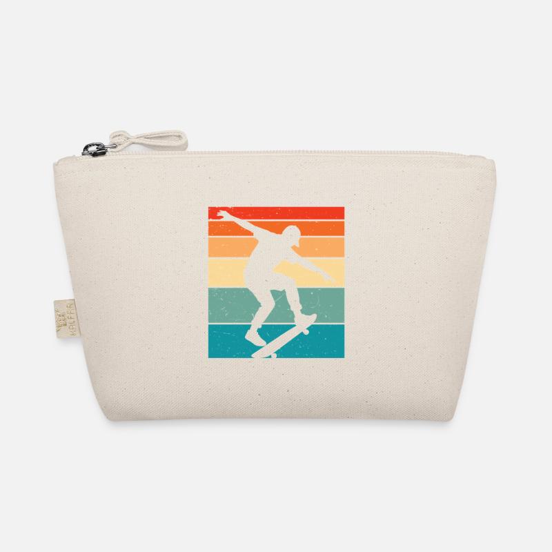 Skaters Skate Kids Skateboarders Organic Pouch