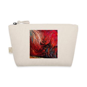 Fire Swirl Canvas Print - Organic Pouch - nature - Front