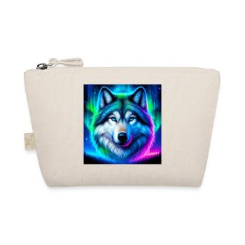 Wolf - Bio-Täschchen - Natur - Vorne