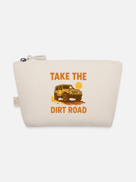 Take the Dirt Road – Offroad Outback - Bio-Täschchen - Natur - Vorne