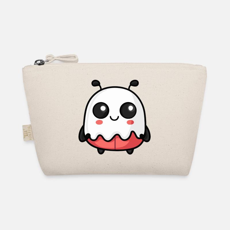 Marienkäfer Halloween Geist Bio-Täschchen