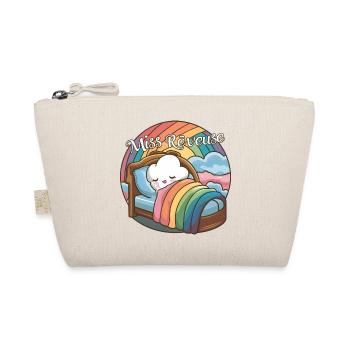 Miss Dreamer Design Child Dreamer and Sleep - Organic Pouch - nature - Front
