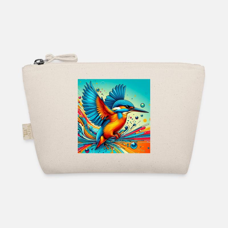 Eisvogel - Bio-Täschchen - Natur