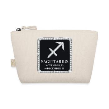 Zodiac sign Sagittarius - Organic Pouch - nature - Front