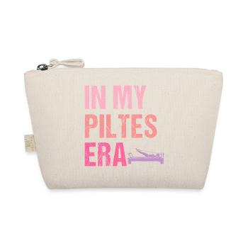 Pilates Yoga Fitness Sport Sprüche - Bio-Täschchen - Natur - Vorne