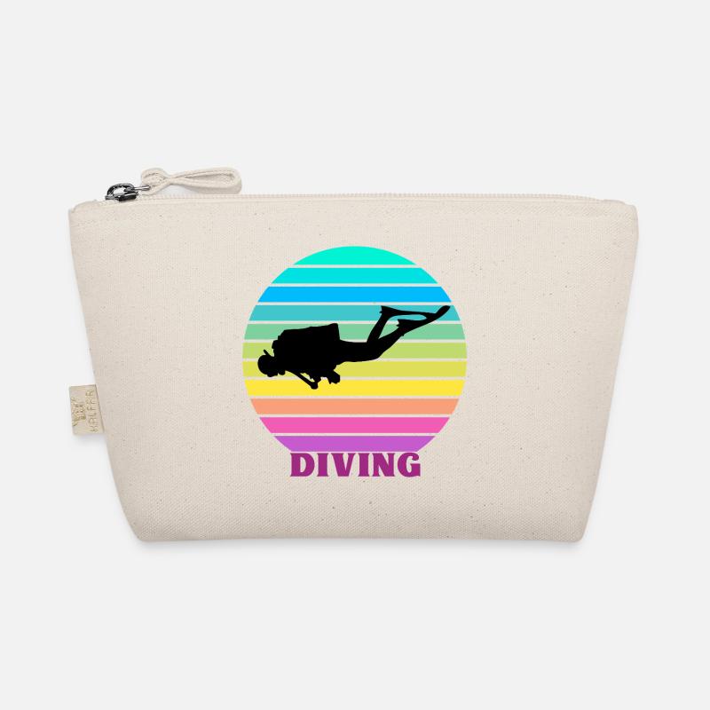 Diving Retro Bio-Täschchen