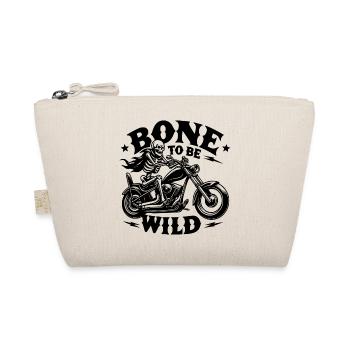 Bone to be Wild - Bio-Täschchen - Natur - Vorne