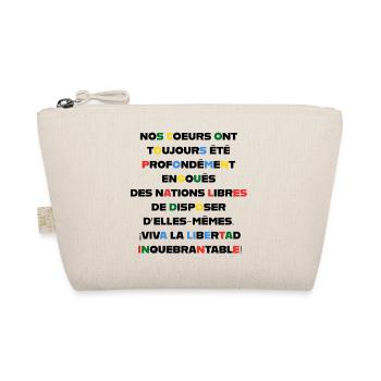 LONG LIVE FREEDOM - Organic Pouch - nature - Front