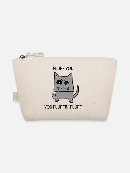 Fluffy - peluche vous - Trousse biologique - nature - Devant