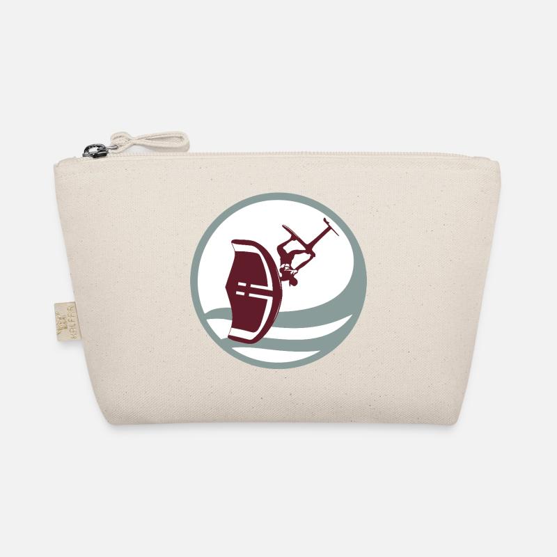 Wingfoil Action Silhouette Bio-Täschchen