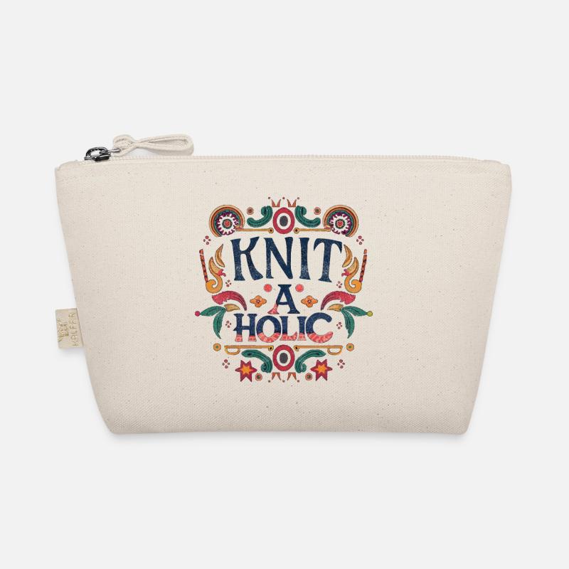 Knit-aholic - Organic Pouch - nature