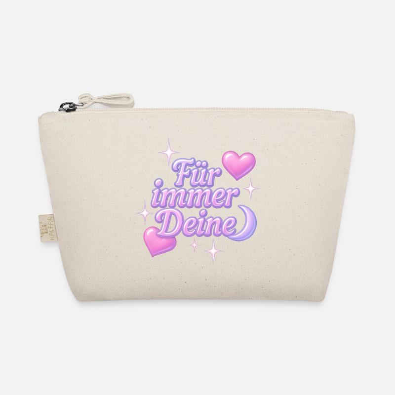 Yours Forever / Y2K Statement Design Organic Pouch