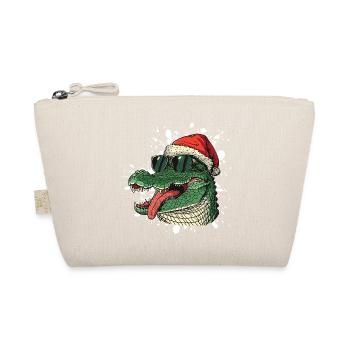 Alligator Noël drôle - Trousse biologique - nature - Devant