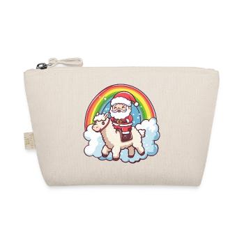 Alpaga Lama Père Noël - Trousse biologique - nature - Devant