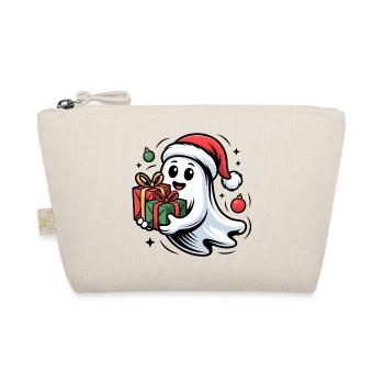 Fantôme de Noël avec des cadeaux Dessin animé - Trousse biologique - nature - Devant