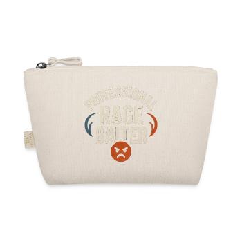 Professional Rage Baiter, Funny Saying  - Organic Pouch - nature - Front