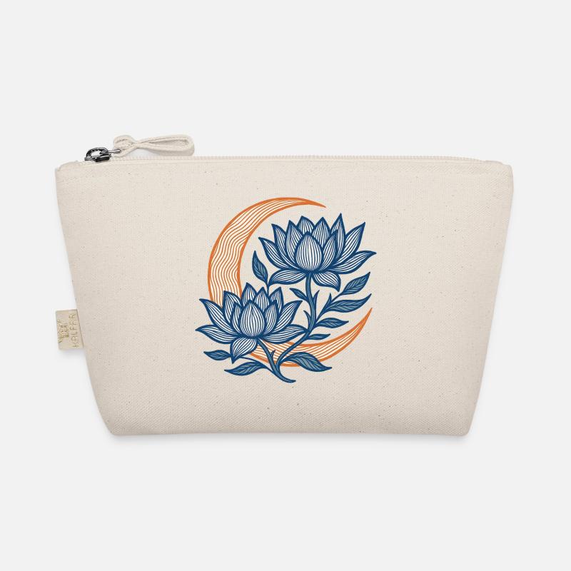 Croissant de lotus bleu au clair de lune Trousse biologique