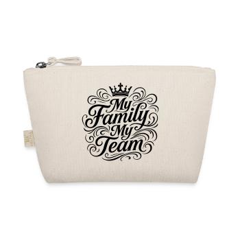 Mon équipe familiale dit couronne - Trousse biologique - nature - Devant