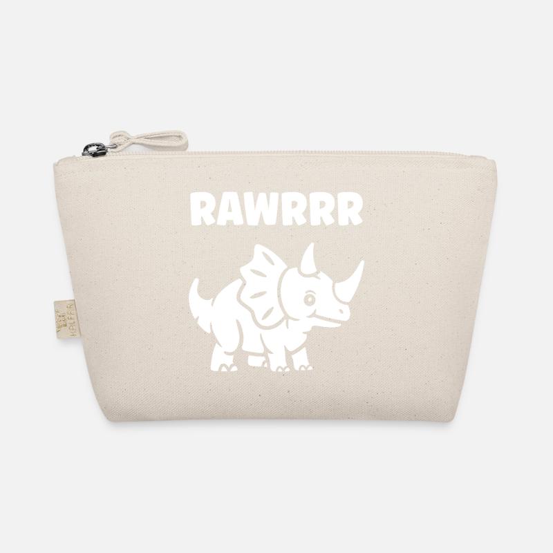 Cute Little Dinosaur Organic Pouch