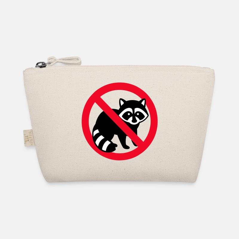 Kein Waschbär-Zonen-Emblem Bio-Täschchen